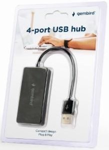 Afbeelding laden in galerijviewer, Enzo gembird usb 2.0 hub 4 poorts - 9510505
