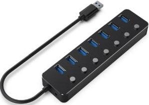 Enzo gembird usb 3.1 hub 7 poorts - 9510509