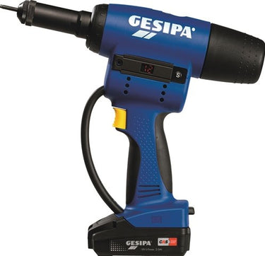 Gesipa accu-blindklinkmoerapparaat | 10-delig 15.000 n l-boxx | 1 stuk - 1679670 (1x 2.0ah accu) - 1679670