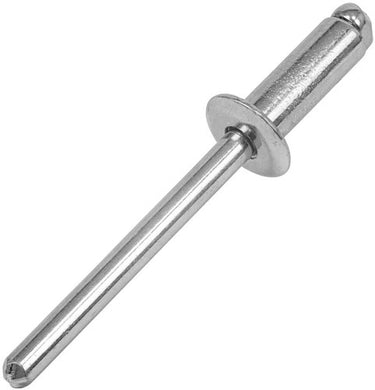 Gesipa blindklinknagel | klinknagelschacht d x l 6 x 8 mm | aluminium staal | 250 stuks - 1454060 1454060
