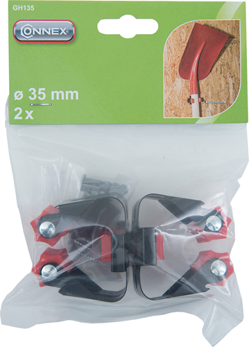 Load image into Gallery viewer, Connex gereedschaphaak (steel 35mm) (2st) - gh135
