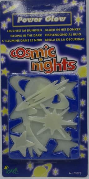 University games joker lichtgevende sterren voor aan het plafond glow in the dark