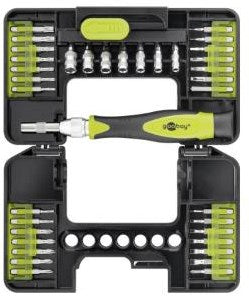 Enzo goobay schroevendraaierset precisie 37-delig - 6460065