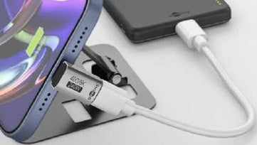 Load image into Gallery viewer, Enzo goobay usb-c adapter | male female | verticaal | kort | 90 graden adapter - 9550433
