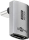 Enzo goobay usb-c adapter | male female | verticaal | lang | 90 graden adapter - 9550434