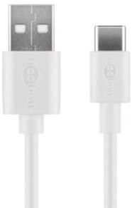 Load image into Gallery viewer, Enzo goobay usb-c laadkabel 1m wit - 9550325
