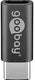 Enzo goobay usb-c naar usb-micro adapter zwart - 9550410