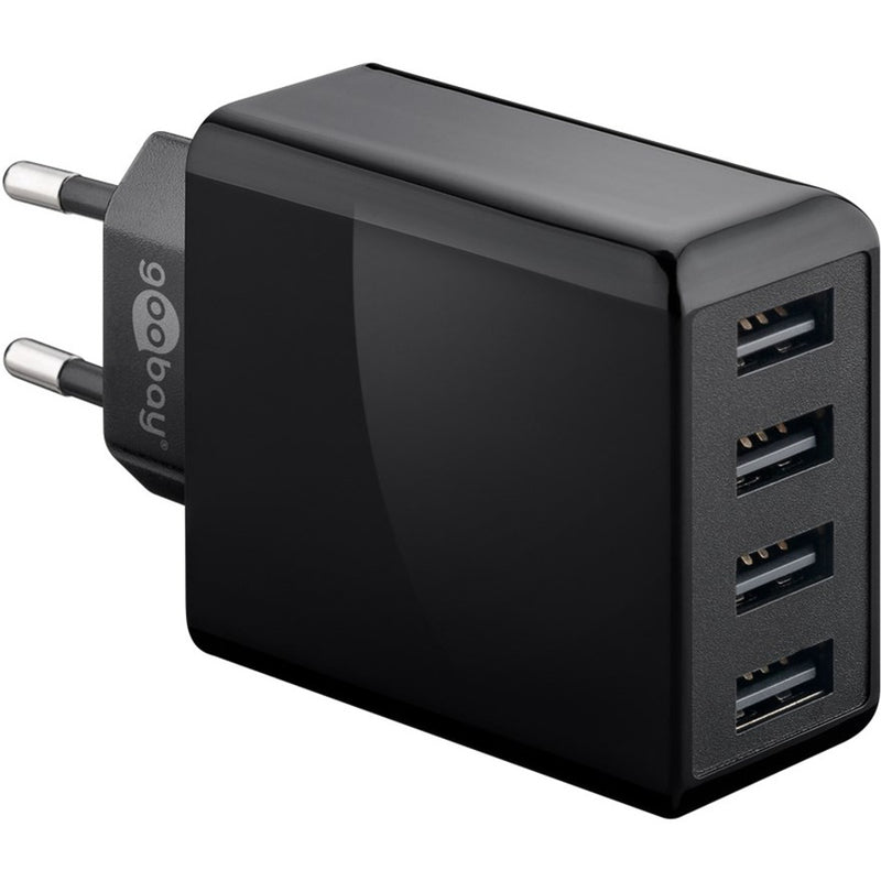 Load image into Gallery viewer, Goobay 4-Way USB Charger (30 W)
