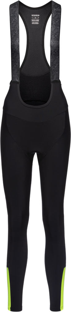 Load image into Gallery viewer, Gorewear swiftride thermo + - women's bib shorts with pad | l 42
