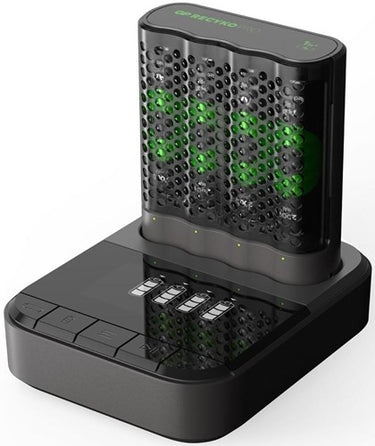 Gp batterijlader usb 1,3h met 4x2100ma aa batterij - 3503077
