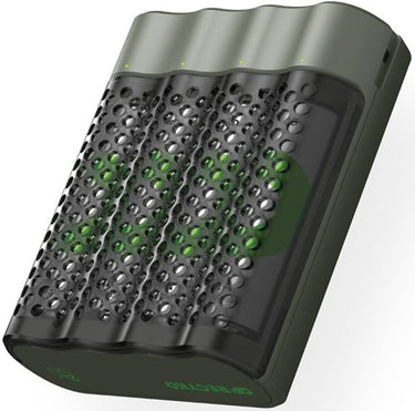 Gp batterijlader usb 2h met 4x2600ma aa batterij - 3503070