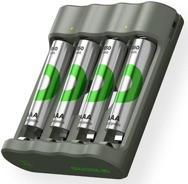 Gp batterijlader usb 3h met 4x850ma aaa batterij - 3503060