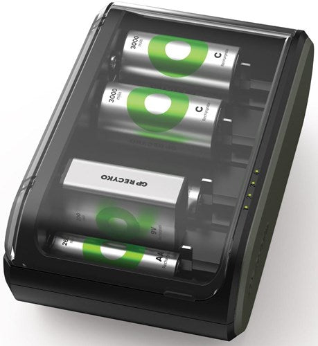 Load image into Gallery viewer, Gp batterijlader usb universeel - zonder batterijen - 3503079
