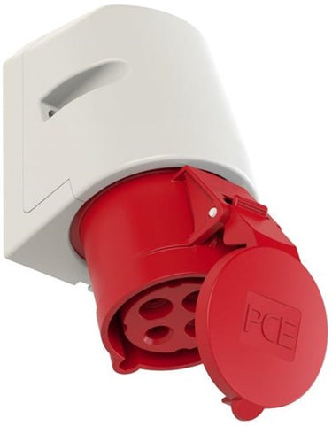Gp cee 4p 32a 400v opbouw wcd rood - 6313166