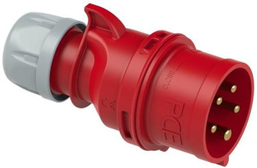 Gp cee 5p 16a 400v stekker rood - 6313156