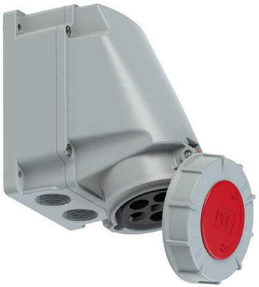 Gp cee 5p 63a 400v opbouw wcd rood ip-67 - 6313184