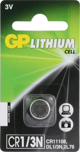 Gp cr1 3n lithium 3 volt blister 1