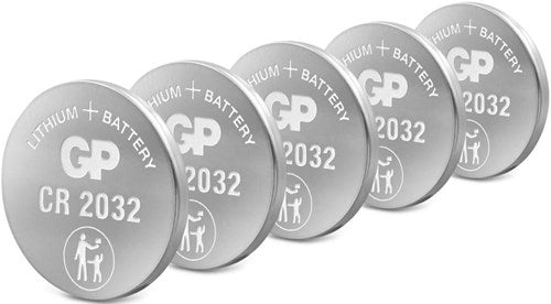 Load image into Gallery viewer, Gp cr2032 lithium 3volt blister 5 - 3212345
