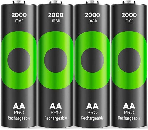 Load image into Gallery viewer, Gp nimh oplaadbare batterij aa 2000ma blister(4) - 3311492
