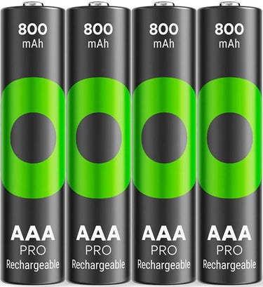 Gp nimh oplaadbare batterij aaa 800ma blister(4) - 3311490