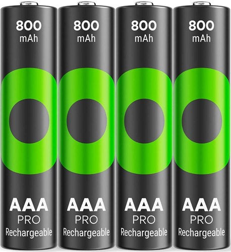 Load image into Gallery viewer, Gp nimh oplaadbare batterij aaa 800ma blister(4) - 3311490
