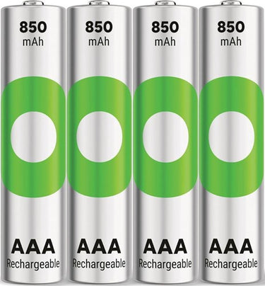 Gp oplaadbare aaa-batterijen 850mah nimh 4pk