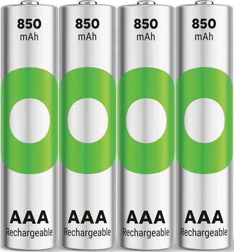Load image into Gallery viewer, Gp nimh oplaadbare batterij aaa 850ma blister(4) - 3311412
