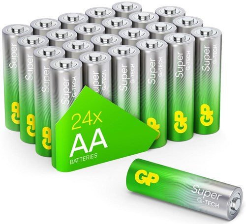 Load image into Gallery viewer, Gp super alkaline batterij aa doos(24) - 3012290
