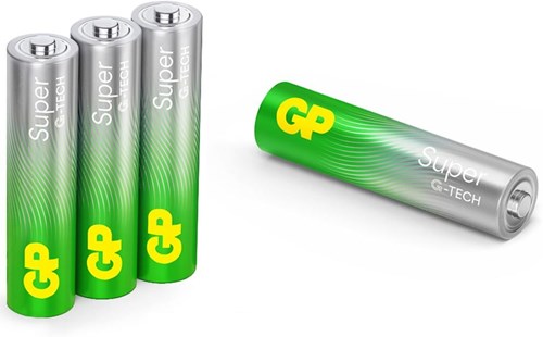 Load image into Gallery viewer, Super alkaline AAA-batterijen 4PK

