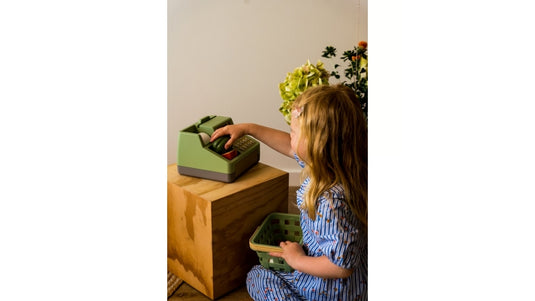 Dantoy green garden - kassa set 8-delig in geschenkdoos