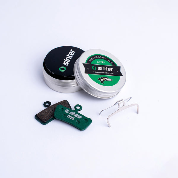 Disc Brake Pads Race Green