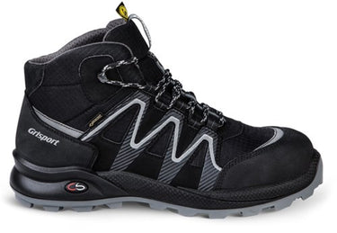 Grisport safety cross gtx line 33663 hoog s3 esd | zwart zilver | maat 40 - 00.049.014.40