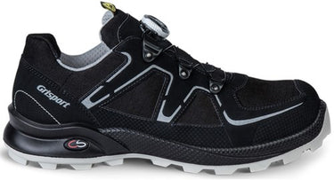 Grisport safety cross horizon 33606 boa s3 | zwart zilver | maat 47 - 00.049.011.47