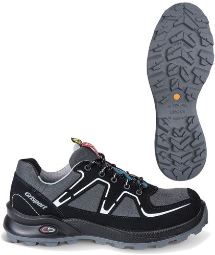 Afbeelding laden in galerijviewer, Grisport safety cross safety ariel 33601 dames laag s3 grijs zilver - maat 38 - 00.049.006.38
