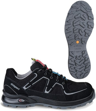 Grisport safety cross safety nordic 33603 laag s3 zwart zilver - maat 43 - 00.049.008.43