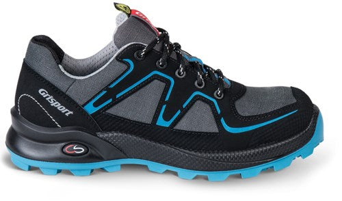 Afbeelding laden in galerijviewer, Grisport safety cross safety serena 33600 dames laag s3 grijs blauw - maat 37 - 00.049.005.37
