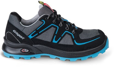 Grisport safety cross safety serena 33600 dames laag s3 grijs blauw - maat 42 - 00.049.005.42