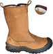 Grisport safety laars 72715c+l gevoerd 33267 s3 + rits | cognac | maat 39 - 11.049.070.39