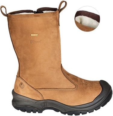 Grisport safety laars 72715c+l gevoerd 33267 s3 + rits | cognac | maat 40 - 11.049.070.40