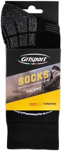 Grisport thermo sokken 25111 | zwart grijs | maat 46 - 00.048.180.43