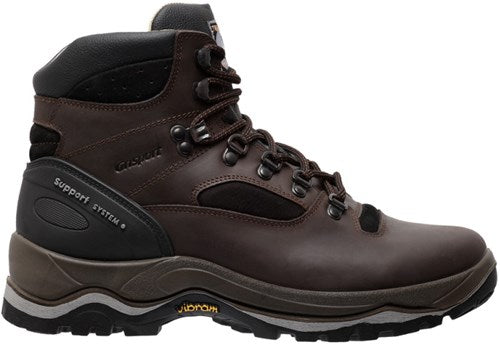 Grisport tiben mid leer gevoerd 11207 | bruin | maat 37 - 13.048.048.37