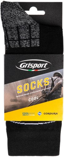 Grisport zomer cool sokken 25109 | grijs zwart | maat 42 - 00.048.181.39