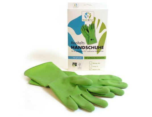 Green fair huishoudhandschoen - xl - natuurrubber