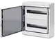 Enzo groepenkast leeg 2 rij met deur + dinrail ip65 - 4517692