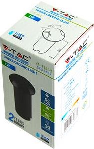 Enzo grondspot led 1w 3000k 12v ip67 zwart 2-zijden - 5070410