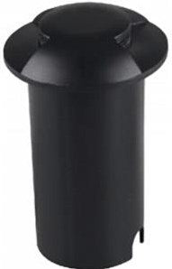 Enzo grondspot led 1w 3000k 12v ip67 zwart 2-zijden - 5070410