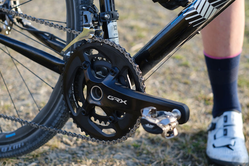 Load image into Gallery viewer, Shimano grx fc-rx600 2x11-speed crank 46 30
