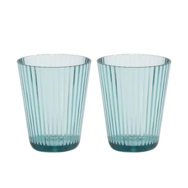 Pic gusta beker blauw 300ml 2 stuks