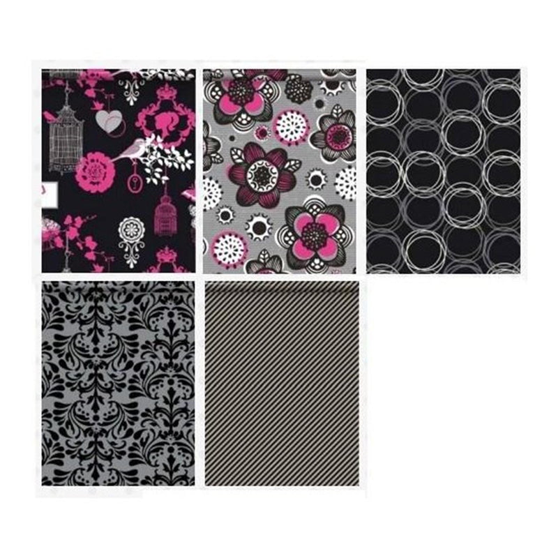 Load image into Gallery viewer, Kadopapier zwart wit rol 200x70cm
