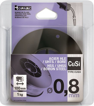 Gys draadbobijn cusi3 o0,8mm, 1kg - 5193086692 5193086692